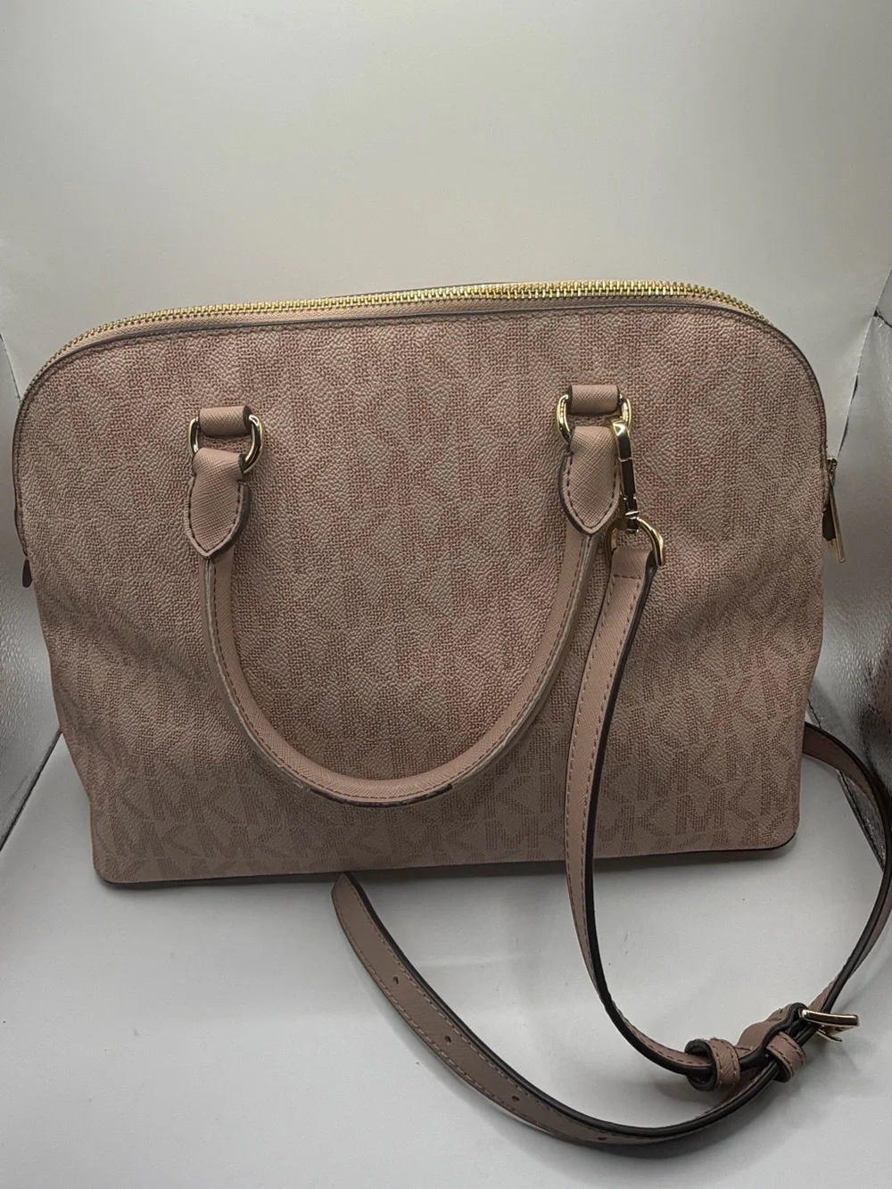 Michael Kors structured dome
